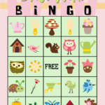 Printable Backyard Bingo Fun Family Crafts