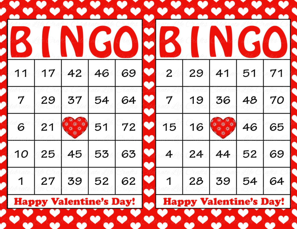 Printable Bingo Cards 1 75 Free Printable Bingo Cards Printable Bingo