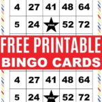 Printable Bingo Cards Free Bingo Cards Bingo Cards