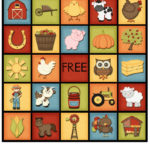 Printable Farm Bingo Game Etsy