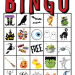 Printable Halloween Bingo Cards Printable Card Free