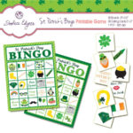St Patrick s Day BINGO Printable Game Instant Download