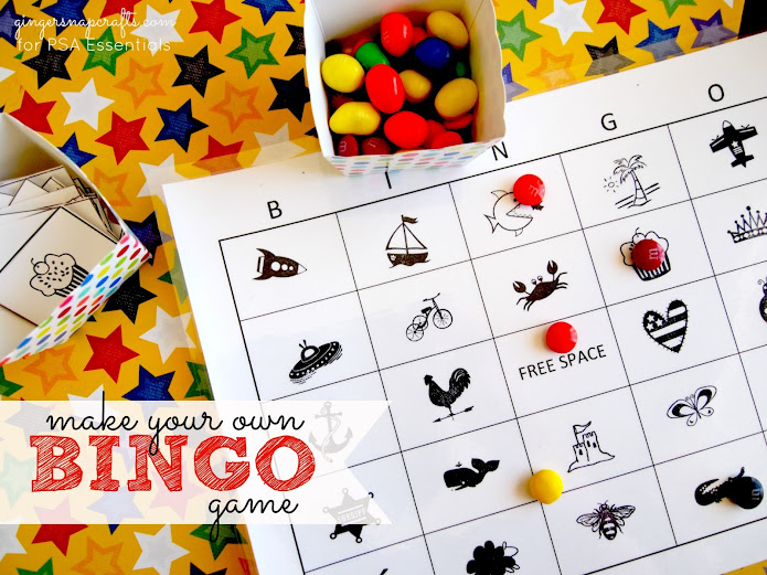 Stamp Camp DIY Bingo