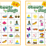 Summer Bingo Game With Free Printables Summer Bingo