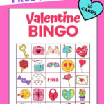 Valentine Bingo Free Printable Valentine Bingo Printable