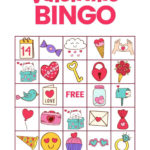 Valentine BINGO Game In 2020 Valentine Bingo Free