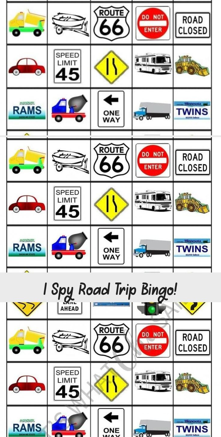 Vehicle Brand Car Bingo Printable Sheet autosRepair 