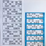 1200 EXTRA LARGE BINGO FLYERS BINGO TICKETS FOR VISUALLY