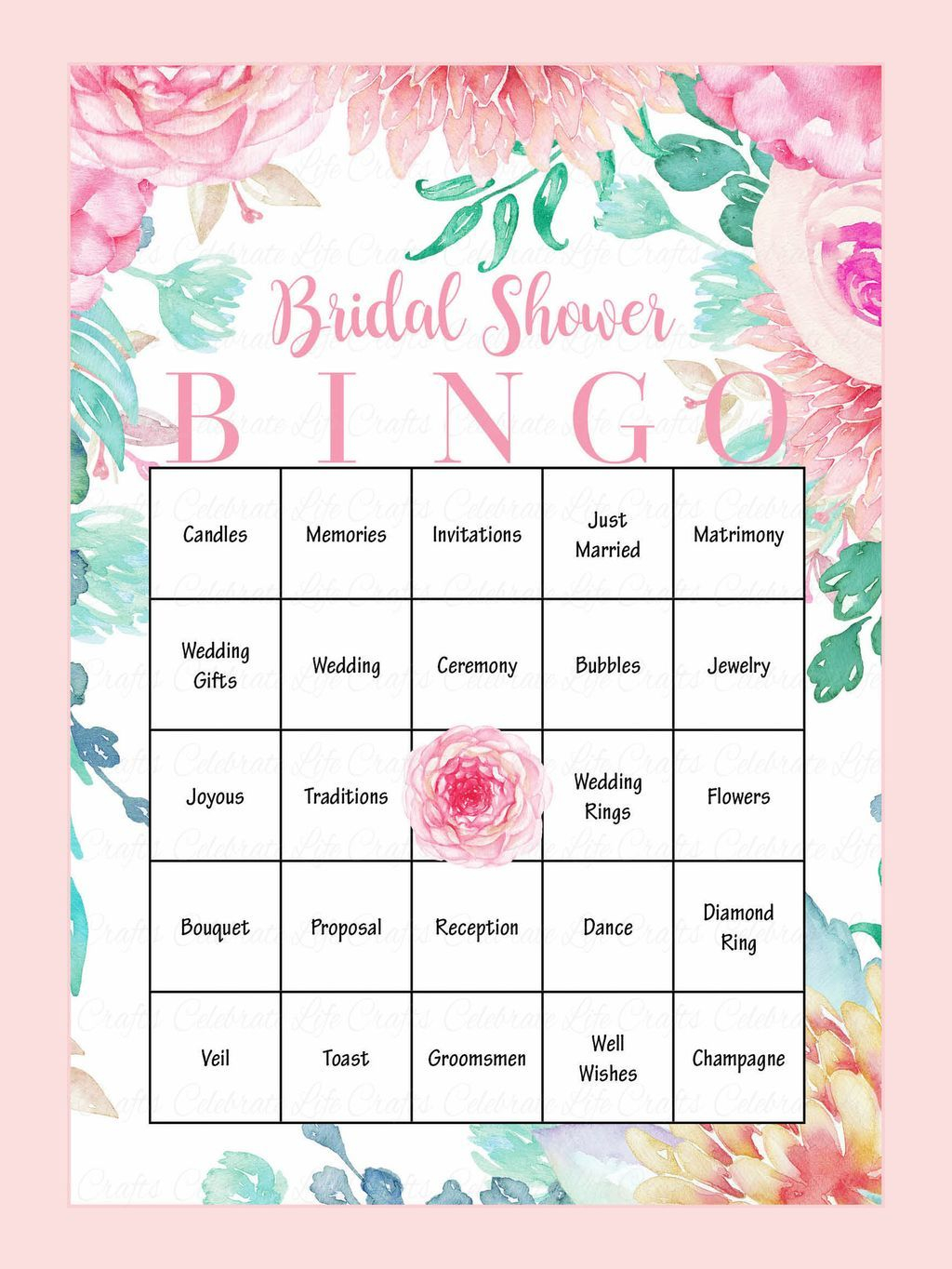 14 Printable Bridal Shower Games Guests Love Printable 