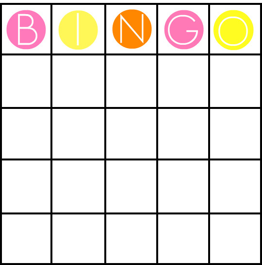 25 Amusing Blank Bingo Cards For All KittyBabyLove