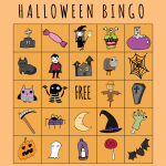 6 Best Printable Halloween Bingo Game Printablee