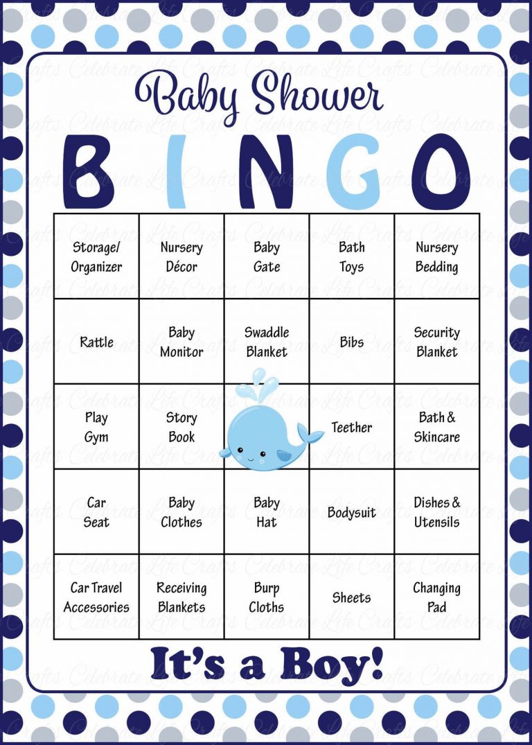 Baby Shower Bingo Is Played As Mommy to be Opens Her Gifts