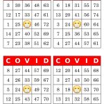 Bingo Cards 1000 Cards 4 Per Page COVID Bingo Immediate Etsy
