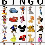 Bingo De Personajes Disney Para Imprimir Gratis Disney