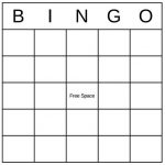 Blank Bingo Template 14 Free PSD Word PDF Vector EPS