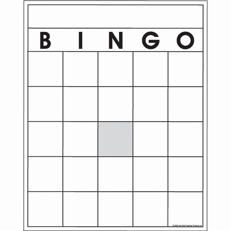 Blank Bingo Template Pdf Awesome Blank Bingo Card Template 