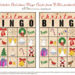 Bnute Productions Free Printable Christmas Bingo Cards