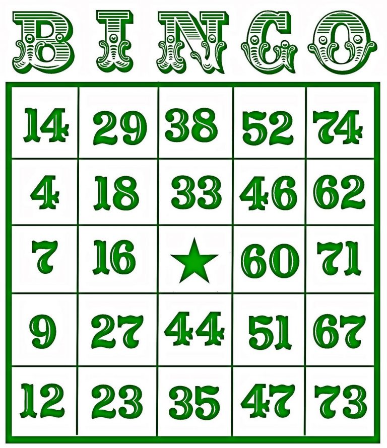 Christine Zani Bingo Card Printables To Share