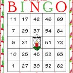 Christmas Bingo Cards Printable Download Christmas