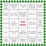 Christmas Light Bingo Christmas Fun Christmas Planning