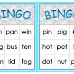 Cvc Words Bingo Worksheet Free ESL Printable Worksheets