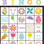 EASTER BINGO Card Easter Bingo Cards Bingo Cards