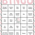 Elephant Baby Bingo Cards Prefilled Baby Shower Game