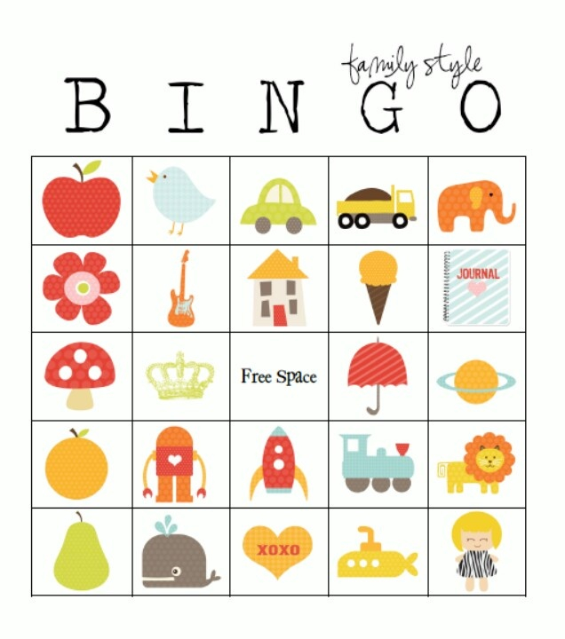 Family Bingo Bingo Card Template Free Printable Bingo