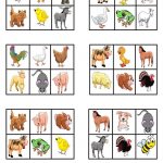 FARM ANIMALS Bingo English ESL Worksheets En 2020