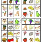 FOOD BINGO ESL Worksheet By Laura Venturini