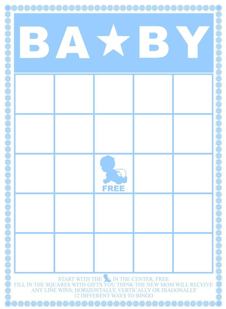 Free Baby Shower Bingo Cards Your Guests Will Love Baby