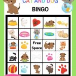 Free Cat And Dog Bingo Kids Game Bingo For Kids Bingo