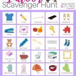 FREE I Spy Bingo And Scavenger Hunt Printables