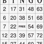 Free Printable Bingo Cards 1 75 That Are Superb Bates Blog