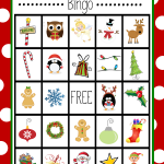 Free Printable Christmas Bingo ClipArt Best ClipArt Best