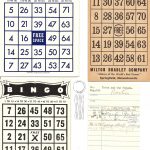 Free Printable Classic Number Bingo Cards Printable