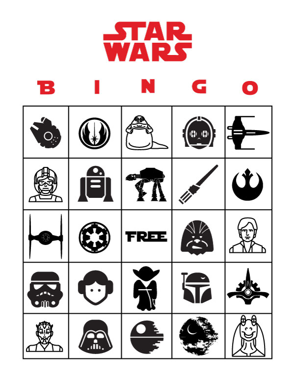 FREE Star Wars Party Printables