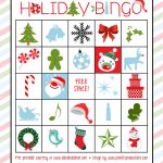 Holiday Bingo Set Free Printable Holiday Bingo Bingo