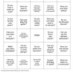 Human Scavenger Hunt Bingo Cards To Download Print And