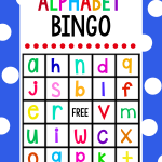 Lowercase Alphabet Bingo Game Crazy Little Projects