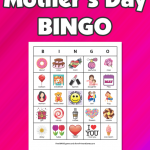 Mother s Day BINGO Game FREE Printable Game From