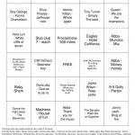 Music Bingo Cards To Download Print And Customize