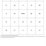 Numbers 1 70 Bingo Cards To Download Print And Customize