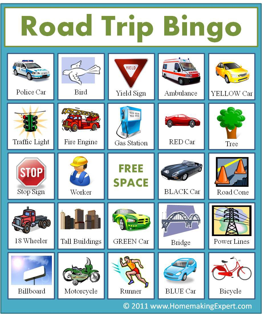 Pin By Megan Waddick On Games To Play In The Car Road 