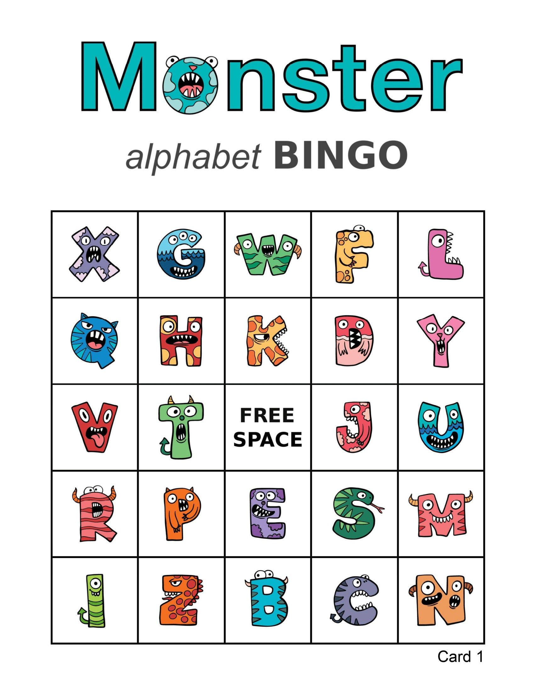 Printable Alphabet Bingo Cards Pdf Dennis Henninger s 