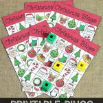 Printable Christmas Bingo Pre K Pages