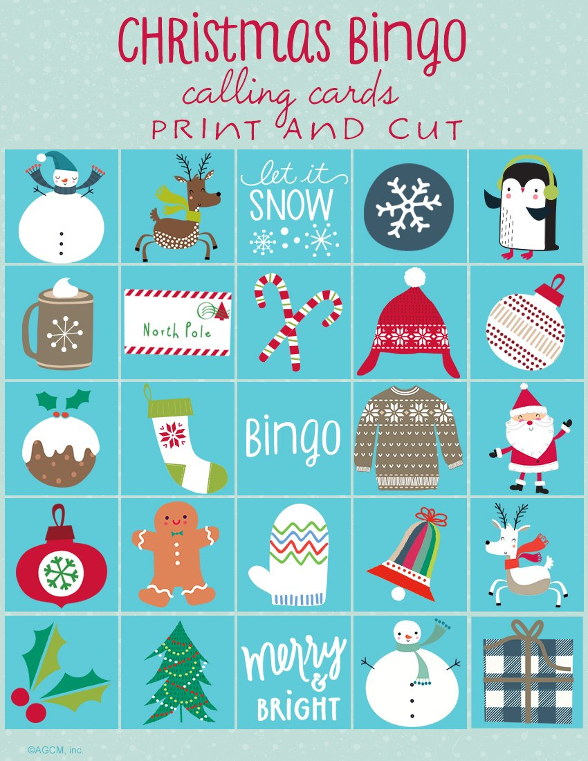 Printable Christmas Games Blue Mountain