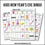 Printable New Year s Eve BINGO For Kids