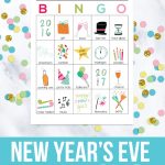 Printable New Year s Eve BINGO Sheets