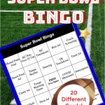 Printable Super Bowl Bingo Cards For 2021 Thrifty Jinxy